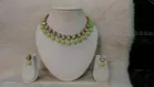 Alloy Necklace with Earrings for Women 
