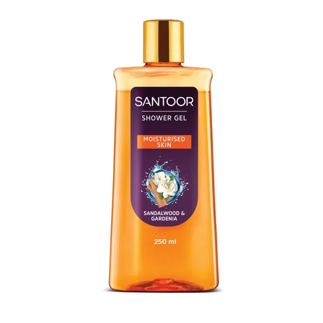 संतूर सैंडल & गार्डेनिया शावर जेल 250 ml (बोतल)