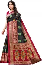 SVB प्रिंटेड साड़ी फॉर वीमेन 