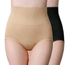 Cotton Blend High Waist Tummy Tucker Briefs for Women 