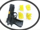 Plastic Gun Toys with 240 Pcs Bullets for Kids (Black & Yellow)