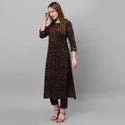 Cotton Printed Women's Kurta with Pant Set 