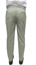 Slim Fit Solid Formal Trouser for Men 