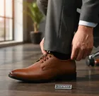 Topway Solid Formal Shoes for Men 