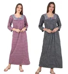 Woolen Hosiery Nighty for Women 