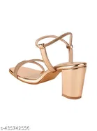 Embellished Block Heels for Kids 