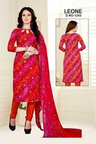 Yashika Unstitched Crepe Salwar Suit Material 