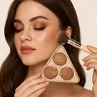3-In-1 Baked Blusher & Highlighter Palette 