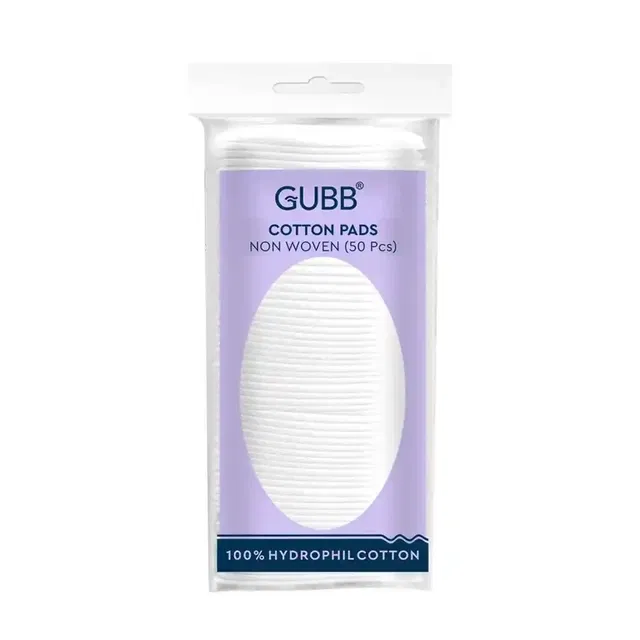 Gubb Cotton Pads (Non Woven, Pack Of 50)