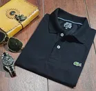 Polo Neck Solid T-Shirt for Men 