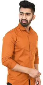Cotton Blend Solid Shirts for Men, Multicolor 