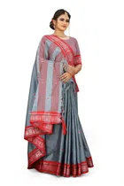 Cotton Embellished Saree for Women 