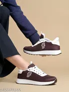 Solid Suede Slip-on Sneakers for Women 