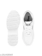 Shoetopia Solid Synthetic Sneakers 