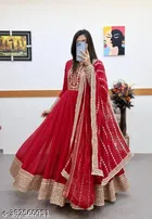 Elegant Georgette Gown for Women 
