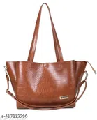 PU Handbag for Women (Tan)