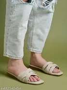 Perforated Flat Sandals for Women 