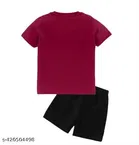 Cotton Blend Printed Clothing Set for Boys, Multicolour, Pack Of 3 