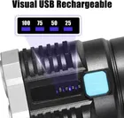 LED Flashlight 4 Lighting Torch 