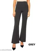 Cotton Blend Trouser for Women 