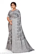 Cotton Zari Woven Saree for Women 