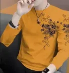 Round Neck Printed T-Shirt for Men 