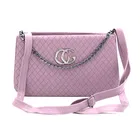 Plastic Solid Sling Bag for Women