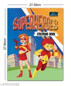 Superhero Coloring Book for Kids Ages 3–10 | Action Heroes Coloring & Activity Book | Boost Creativity, Focus & Fine Motor Skills | Perfect Gift for Boys & Girls, Birthday, Holidays & Learning Fun