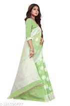 Cotton Zari Woven Saree for Women 