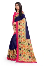 Khadi Silk Printed Saree for Women 