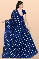 Georgette Printed Saree for Women 