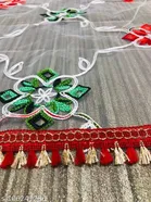 Embroidered Jaipuri Net with Aari Work Sewing & Embroidery 