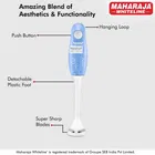 Maharaja Whiteline Hb-129 175 Watt Hand Blender, Stainless Steel Blades, Long Lasting Performance With 175W Motor, Detachable Anti Splash Plastic Foot 