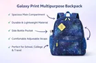 Cosmic Galaxy Casual Backpack for School & College
