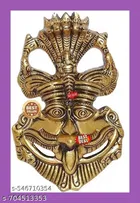 Metal Nazar Battu with Ganesha Wall Hanging