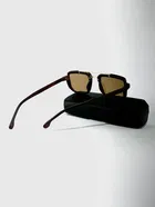 ABS Plastic Square Shape Sunglasses for Men 