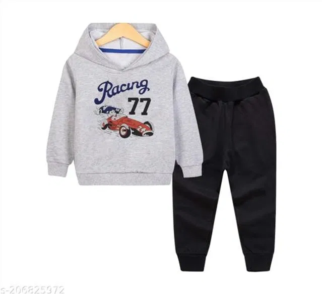 Cotton Blend Clothing Set for Boys (Multicolor, 5-6 Years)
