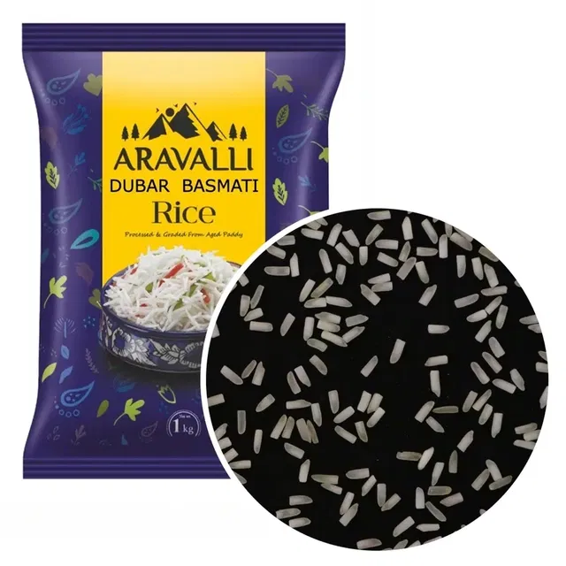 अरावली दुबार बासमती राइस (ब्रोकन टुकड़ा) 1 kg