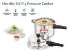 Stainless Steel Outer Lid Pressure Cooker 