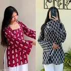 Cotton Blend Kurti for Women, Pack of 2 