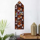 Polyester Wall Hanging Storage Organizer With 3 Utility Pockets 