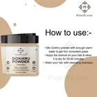 Puriflame Natural Gokhru Powder for Skin Brightening 