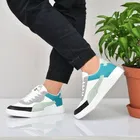 Casual Shoes for Men, White & Blue 