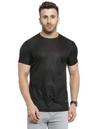 Round Neck Half Sleeves T-shirt for Men 