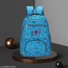 Polyester Backpack Bag, Blue
