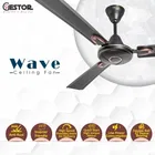 Maxotech Wave Ultra High Speed 48 Inch Decorative 1200 mm 3 Blade Ceiling Fan, Smoked Brown | Pack of 1
