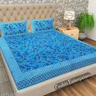 Cotton Queen Bedsheet with 2 Pillow Cover 