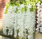 Artificial Wisteria Vine Garland for Women, Pack of 6 