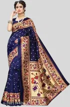 Art Silk Printed Saree for Women 