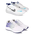 Sports Shoes for Men, Multicolor, Pack of 2 